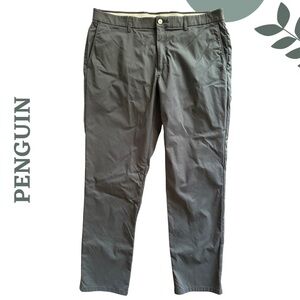 🛍️3/$40 Original Penguin Men’s Pants Golf Performance – Charcoal Grey Size 38x32